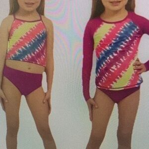 Kids Tie-Dye Swim Set